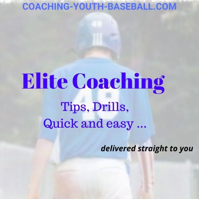 Coaching Youth Baseball - Free Youth Baseball Drills & Tips